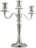 Candelabra 3-lights in silver plated - Ercuis